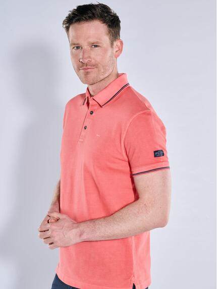 engbers Herren Polo-Shirt uni Hellrot 38962 engbers Herren Polo-Shirt uni Hellrot 38962