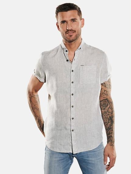 emilio adani Kurzarm-Hemd uni Beige