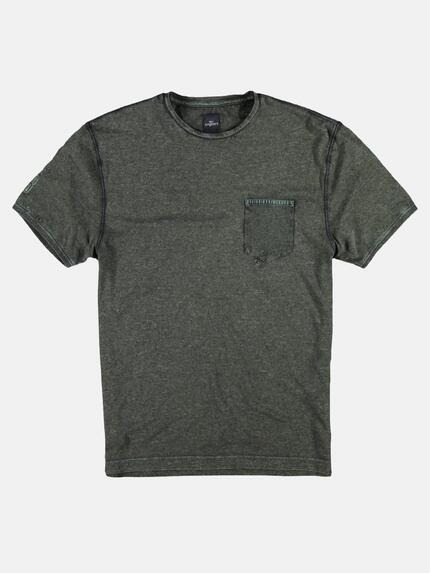 engbers Rundhals T-Shirt Olivgrün