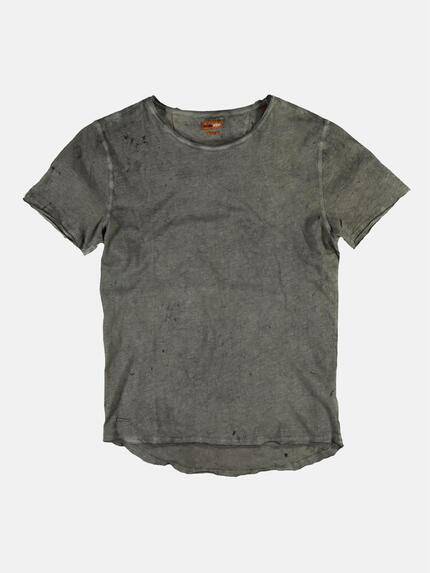 emilio adani Herren Rundhals T-Shirt Braun 25222 emilio adani Herren Rundhals T-Shirt Braun 25222