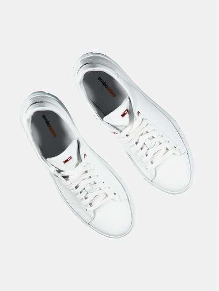 emilio adani Herren super Leichtgewicht Sneaker Weiß 29111 emilio adani Herren super Leichtgewicht Sneaker Weiß 29111