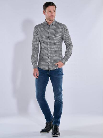 engbers Herren Hemd langarm Grau 39598 engbers Herren Hemd langarm Grau 39598