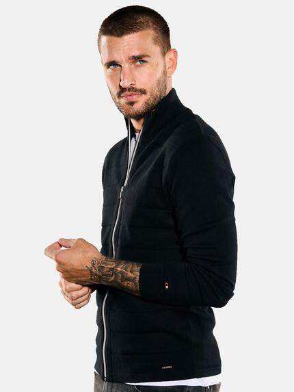 emilio adani Herren Cardigan regular Schwarz 35585 emilio adani Herren Cardigan regular Schwarz 35585
