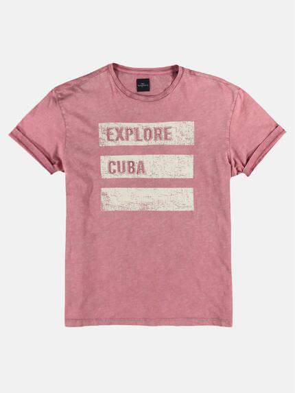 engbers Herren Rundhals T-Shirt Rosa 23879 engbers Herren Rundhals T-Shirt Rosa 23879