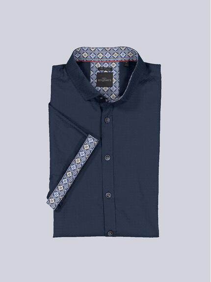engbers Kurzarm-Hemd "My Favorite" Marineblau