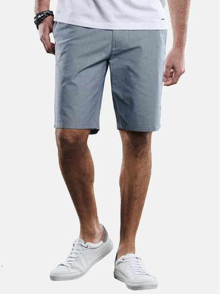 emilio adani Modische Bermuda mit softem Baumwollgriff Marineblau
