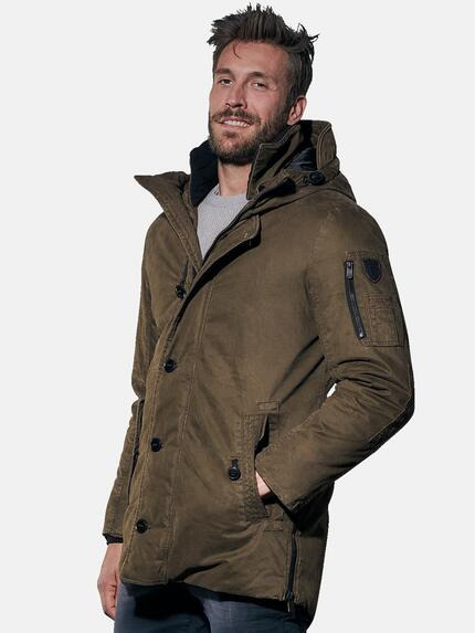 emilio adani Stylische Winterjacke Braun