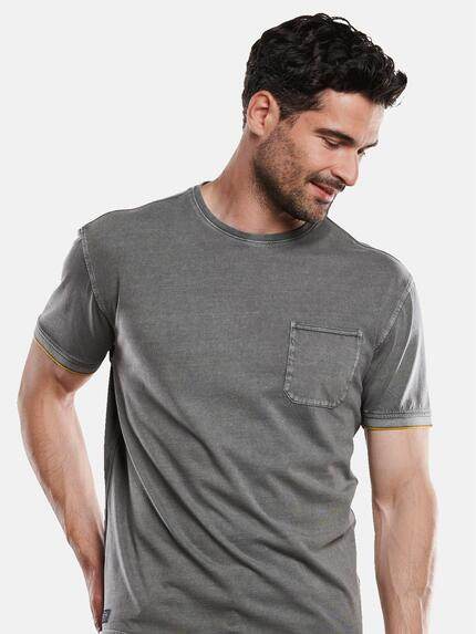 engbers Herren T-Shirt rundhals Granitgrau 31793 engbers Herren T-Shirt rundhals Granitgrau 31793