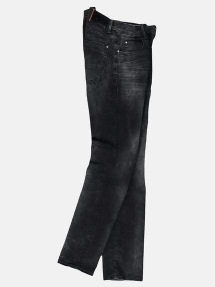 emilio adani Herren super stretch Denim Schwarz 29272