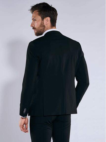 emilio adani Herren Anzug-Sakko slim fit Schwarz 37375 emilio adani Herren Anzug-Sakko slim fit Schwarz 37375