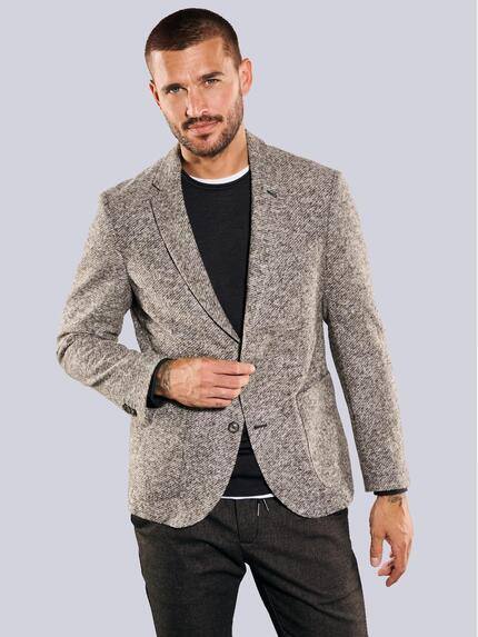 emilio adani Freizeit-Sakko slim fit Hellbraun