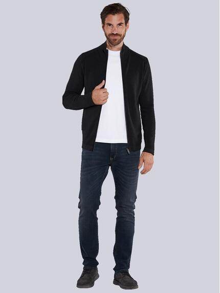 engbers Herren Cardigan uni Grau 36140 engbers Herren Cardigan uni Grau 36140