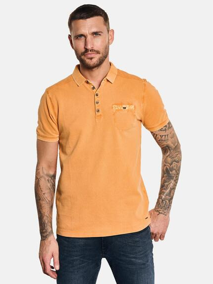 emilio adani Polo-Shirt uni Orange