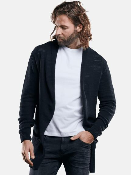 emilio adani Modische Strickjacke Schwarz