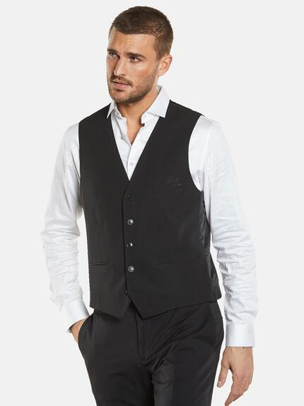 emilio adani Anzug-Weste slim fit Schwarz
