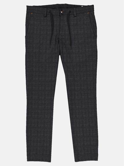 emilio adani Herren Chino mit Tunnelzug Grau 33698 emilio adani Herren Chino mit Tunnelzug Grau 33698