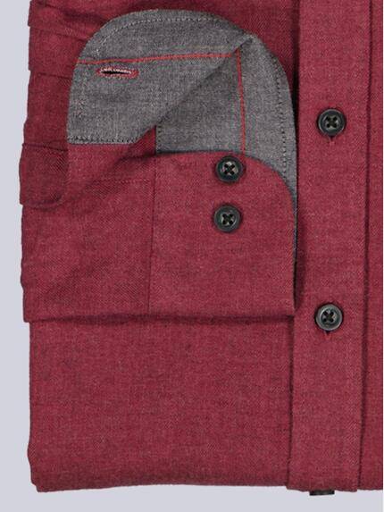 engbers Herren Lnagarm-Hemd uni Feuerrot 39321 engbers Herren Lnagarm-Hemd uni Feuerrot 39321