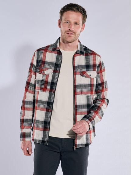 engbers Overshirt kariert Rot