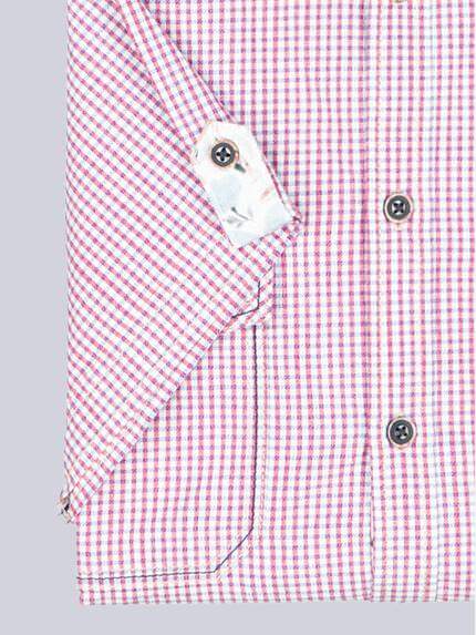 engbers Herren Kurzarm-Hemd kariert Rot 38902 engbers Herren Kurzarm-Hemd kariert Rot 38902