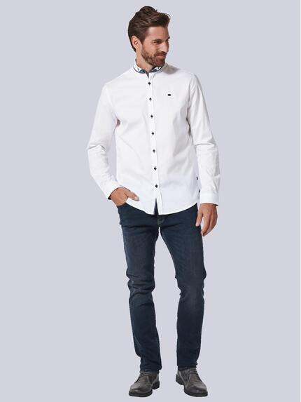 engbers Herren Langarm-Hemd uni Weiß 35324 engbers Herren Langarm-Hemd uni Weiß 35324