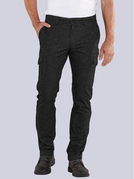 engbers Cargo-Hose slim fit Anthrazit