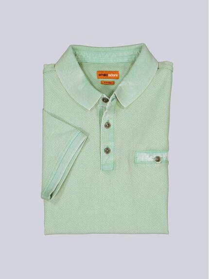 emilio adani Polo-Shirt slim fit Mint