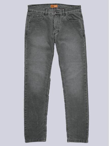 emilio adani Herren 5-Pocket Hose aus Cord Grau 35460 emilio adani Herren 5-Pocket Hose aus Cord Grau 35460