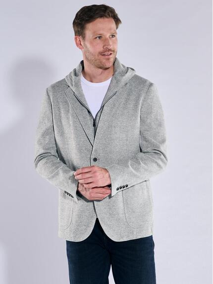 engbers Freizeit-Sakko slim fit Silbergrau