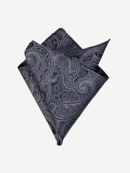 emilio adani Einstecktuch gemustert Marineblau