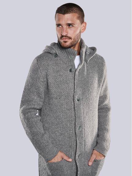 emilio adani Herren Strickjacke mit abnehmbarer Kapuze Beige 33825 emilio adani Herren Strickjacke mit abnehmbarer Kapuze Beige 33825