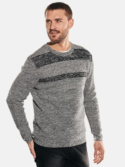 emilio adani Pullover Rundhals Schwarz