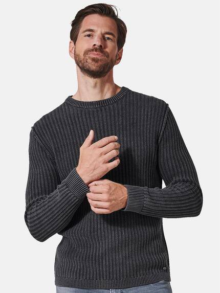 engbers Herren Pullover uni Grau 35409 engbers Herren Pullover uni Grau 35409
