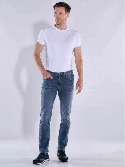 engbers Herren Super-Stretch-Jeans regular Mittelblau 39498 engbers Herren Super-Stretch-Jeans regular Mittelblau 39498