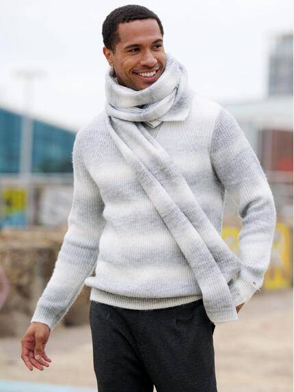 emilio adani Herren Schal uni Anthrazit 40004 emilio adani Herren Schal uni Anthrazit 40004