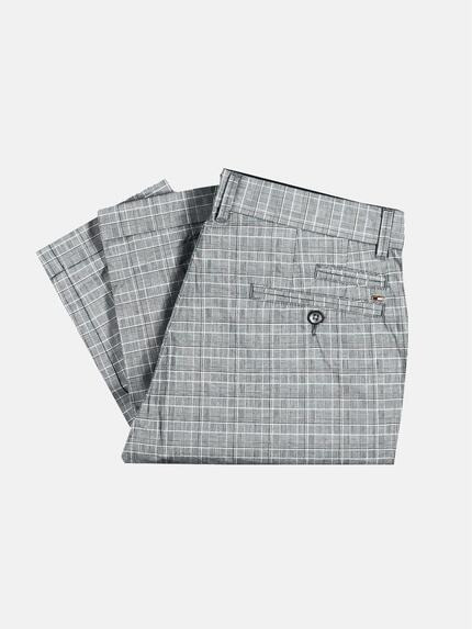 emilio adani Herren modische Chino im Dessin Grau 29265 emilio adani Herren modische Chino im Dessin Grau 29265