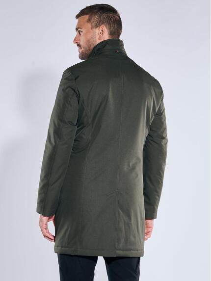 emilio adani Herren Mantel mit heraustrennbarem Inlet Grün 39143 emilio adani Herren Mantel mit heraustrennbarem Inlet Grün 39143