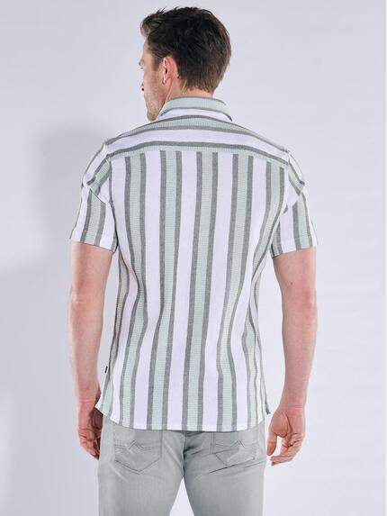 engbers Herren Luftiges Leno-Baumwollhemd Hellgruen 40301 engbers Herren Luftiges Leno-Baumwollhemd Hellgruen 40301