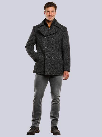 engbers Herren Jacke mit heraustrennbarem Inlet Grau 33585 engbers Herren Jacke mit heraustrennbarem Inlet Grau 33585