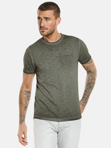 emilio adani T-Shirt slim fit Oliv