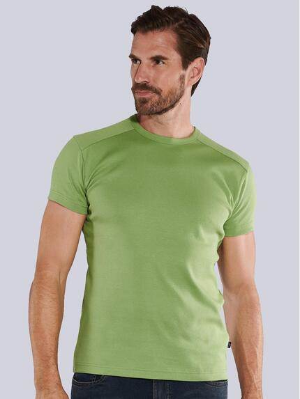 engbers Herren Basic-Shirt "My Favorite" organic Grün 36169 engbers Herren Basic-Shirt "My Favorite" organic Grün 36169