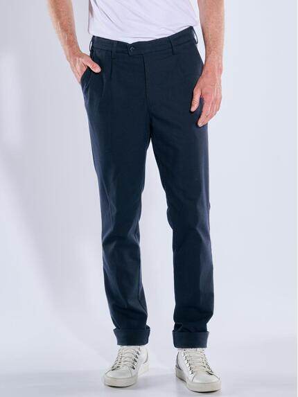ENGBERS GERMANY Herren Hose in innovativer Wolloptik Saphirblau 39620 ENGBERS GERMANY Herren Hose in innovativer Wolloptik Saphirblau 39620