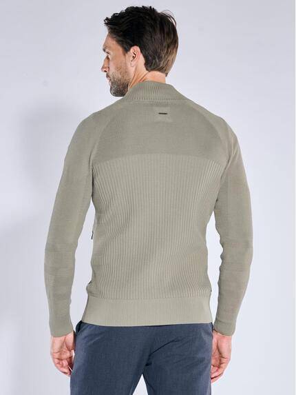 engbers Herren Strickjacke mit Strukturwechsel Gruen 39232 engbers Herren Strickjacke mit Strukturwechsel Gruen 39232