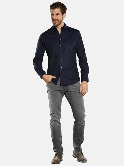 engbers Herren Langarm-Hemd "My Favorite" Blau 34368 engbers Herren Langarm-Hemd "My Favorite" Blau 34368