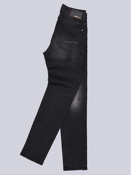 emilio adani Herren Jeans Slim Fit Super-Stretch Grau 33702