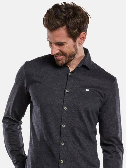 engbers Herren Langarm-Hemd in Jersey Qualität Saphirblau 32886 engbers Herren Langarm-Hemd in Jersey Qualität Saphirblau 32886