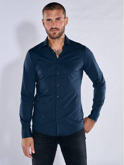 emilio adani Hemd "My Favorite" Saphirblau