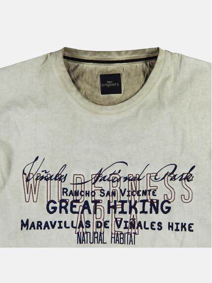 engbers Herren Rundhals T-Shirt Sand 23653 engbers Herren Rundhals T-Shirt Sand 23653