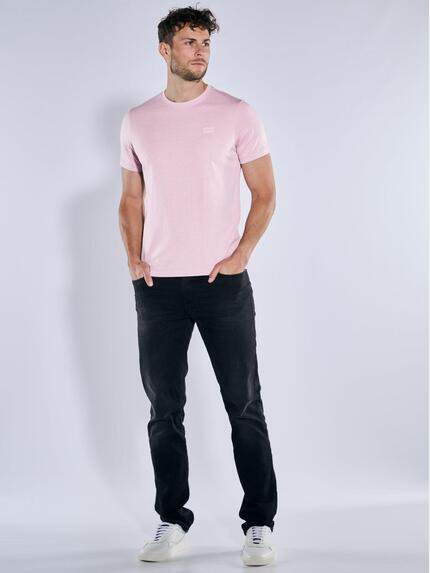 emilio adani Herren T-Shirt uni Rosa 39167 emilio adani Herren T-Shirt uni Rosa 39167