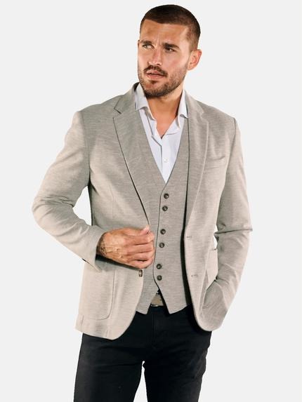 emilio adani Freizeit-Sakko slim fit Beige