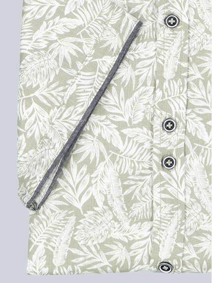 engbers Herren Kurzarm-Hemd gemustert Khaki 38873 engbers Herren Kurzarm-Hemd gemustert Khaki 38873